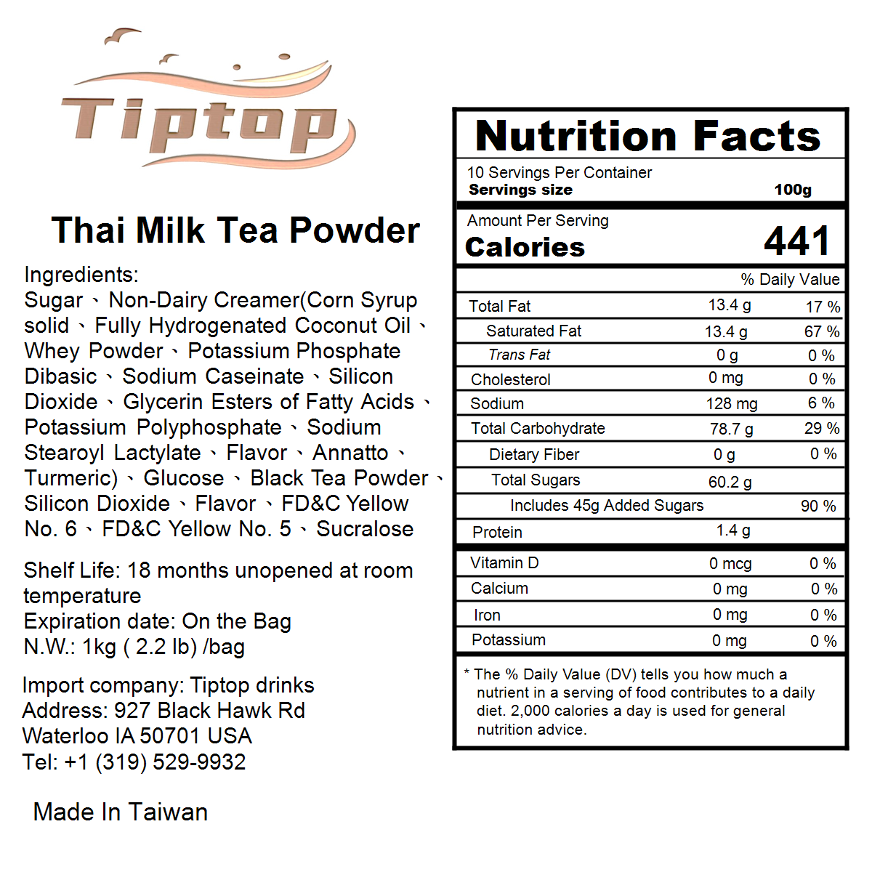 Thai Milk Tea Powder