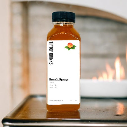 Peach Syrup, 11.8 Oz (Pack of 2)